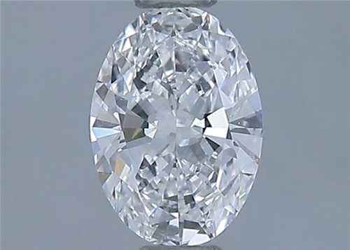 0.41 carat D-VS1 Natūralus Oval Deimantas (1)