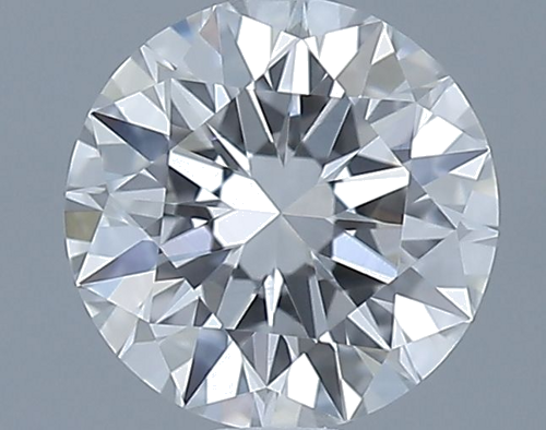 0.5 carat F-VVS2 Excellent cut Natūralus Round Deimantas (1)