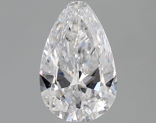 0.52 carat D-VVS1 Natūralus Pear Deimantas (1)