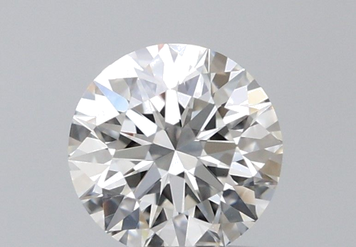 0.5 carat F-VVS1 Excellent cut Natūralus Round Deimantas (1)