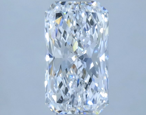 0.6 carat D-IF Natūralus Radiant Deimantas (1)