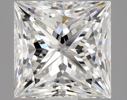 1.01 carat G-SI1 Natūralus Princess Deimantas (1)