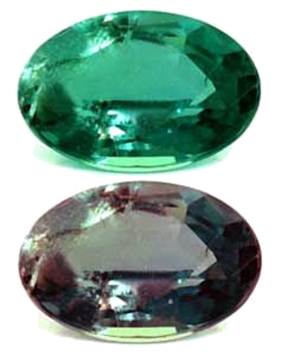 0.18 carat GREEN Oval Alexandrite (1)