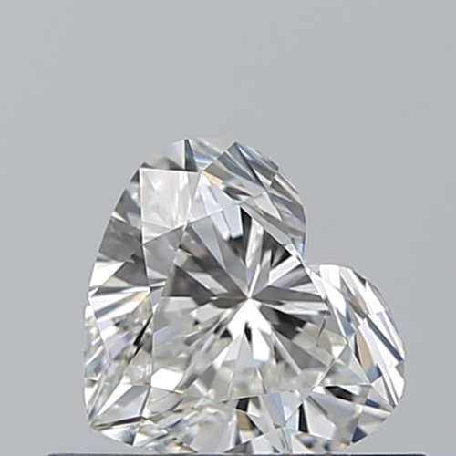 0.5 carat H-VS2 Natūralus Heart Deimantas (1)