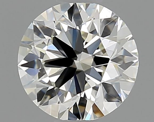 0.5 carat J-VVS2 Excellent cut Natūralus Round Deimantas (1)