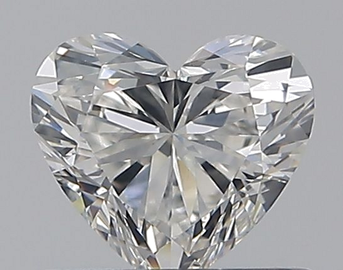 0.6 carat H-VS2 Natūralus Heart Deimantas (1)