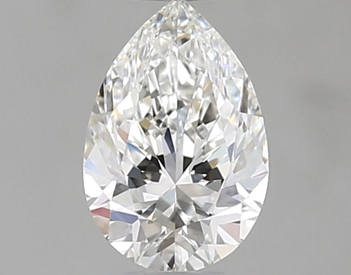 0.5 carat H-VVS1 Natūralus Pear Deimantas (1)