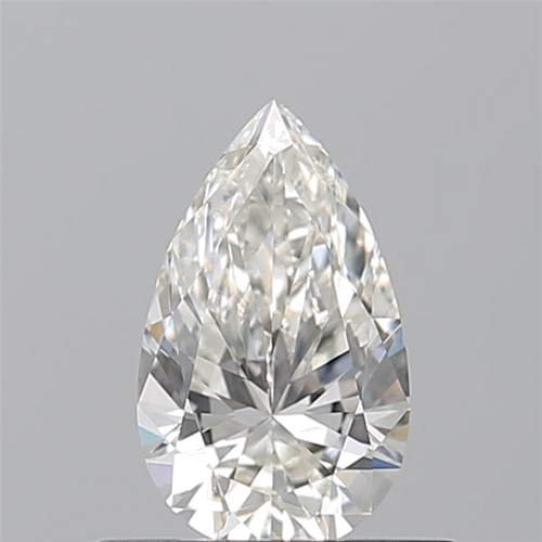 0.5 carat H-VVS2 Natūralus Pear Deimantas (1)
