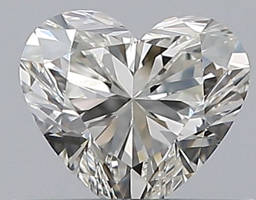 0.5 carat I-VS1 Natūralus Heart Deimantas (1)