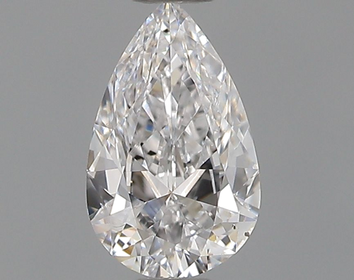 0.31 carat D-SI2 Natūralus Pear Deimantas (1)
