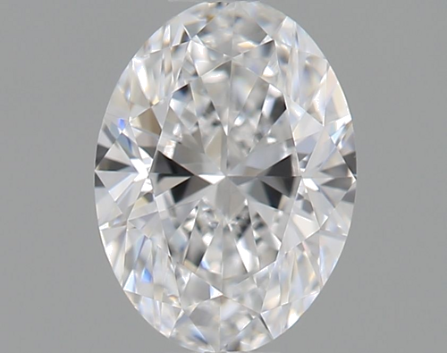 0.4 carat D-VVS2 Natūralus Oval Deimantas (1)