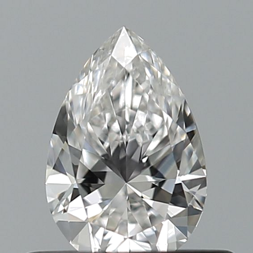 0.4 carat E-VVS1 Natūralus Pear Deimantas (1)