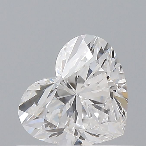 0.51 carat E-VVS1 Natūralus Heart Deimantas (1)