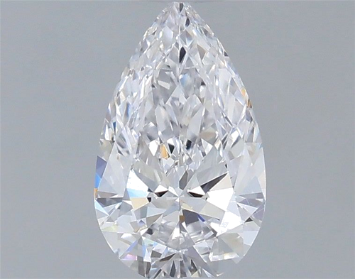0.51 carat D-VS2 Natūralus Pear Deimantas (1)