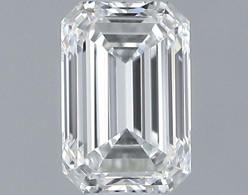 0.41 carat F-FL Natūralus Emerald Deimantas (1)
