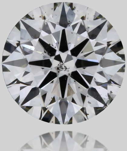 0.36 carat K-SI2 Excellent cut Natūralus Round Deimantas (1)