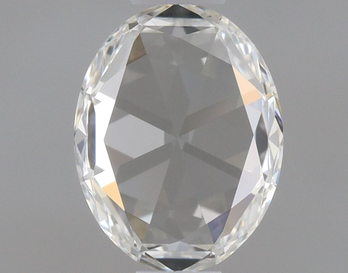 0.38 carat H-VVS2 Natūralus Oval Deimantas (1)