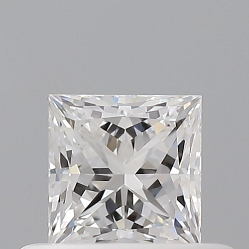 0.41 carat D-VVS1 Natūralus Princess Deimantas (1)
