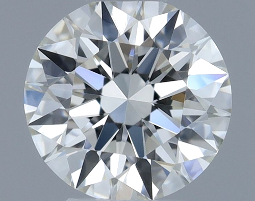 0.32 carat H-VVS1 Excellent cut Natūralus Round Deimantas (1)
