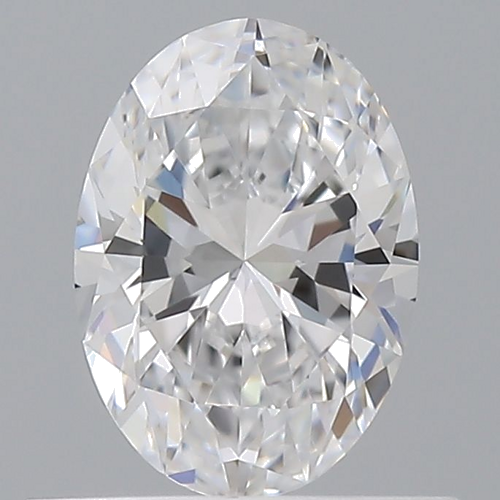 0.52 carat D-VVS1 Natūralus Oval Deimantas (1)