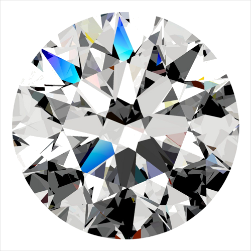 0.32 carat G-VVS1 Excellent cut Natūralus Round Deimantas (1)