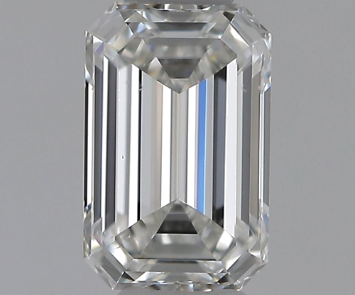 0.6 carat F-SI1 Natūralus Emerald Deimantas (1)