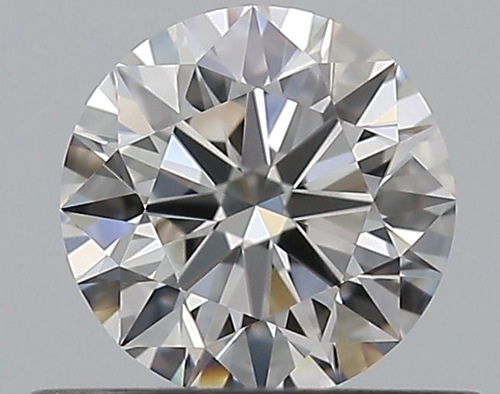 0.5 carat F-VVS1 Excellent cut Natūralus Round Deimantas (1)