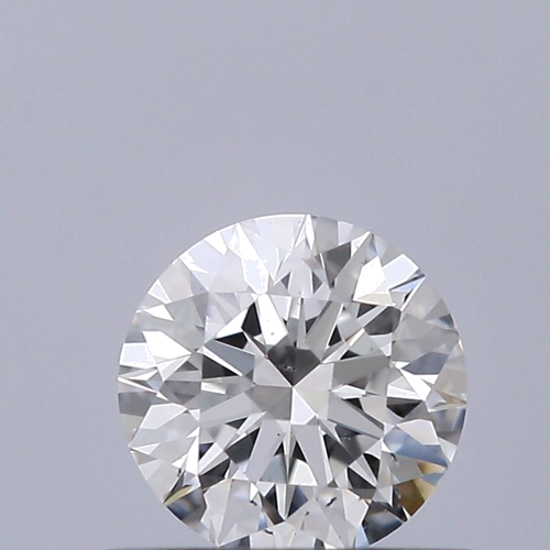 0.43 carat F-SI1 Excellent cut Natūralus Round Deimantas (1)