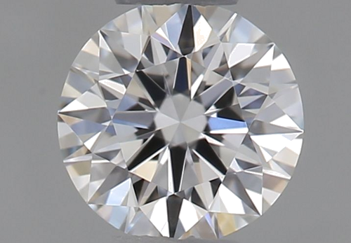 0.27 carat F-VVS2 Excellent cut Natūralus Round Deimantas (1)
