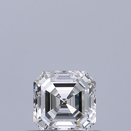 0.35 carat D-IF Natūralus Asscher Deimantas (1)