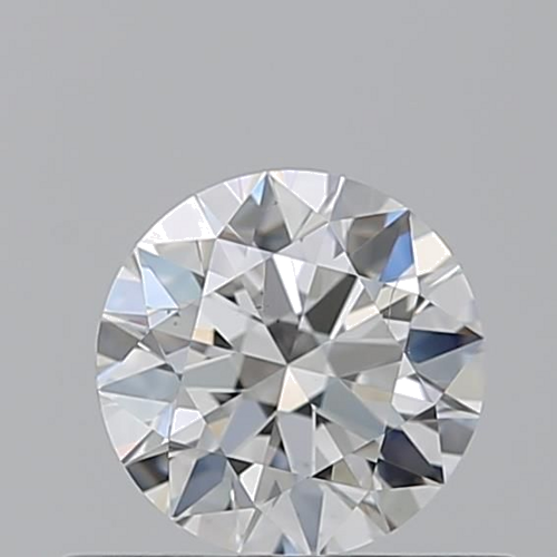 0.5 carat F-SI1 Excellent cut Natūralus Round Deimantas (1)