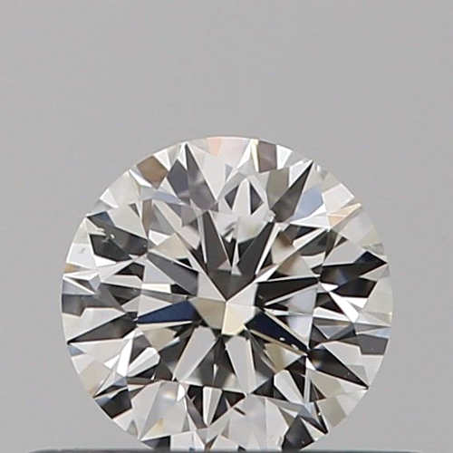 0.32 carat F-SI1 Excellent cut Natūralus Round Deimantas (1)