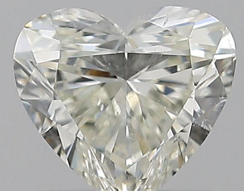 0.7 carat K-SI2 Natūralus Heart Deimantas (1)
