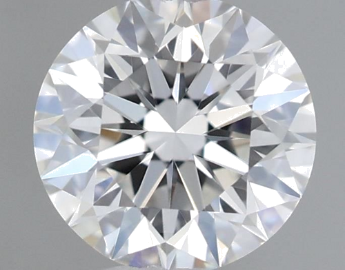 0.53 carat F-VVS1 Excellent cut Natūralus Round Deimantas (1)