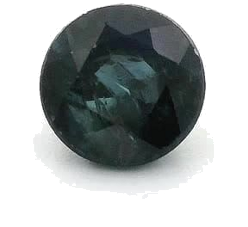 0.58 carat BLUE Round Safyras (1)