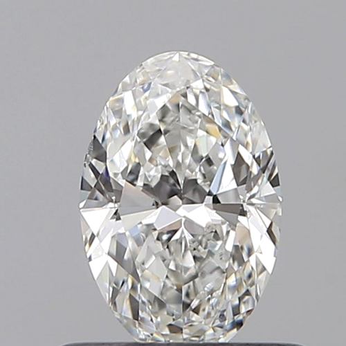 0.5 carat G-SI1 Natūralus Oval Deimantas (1)
