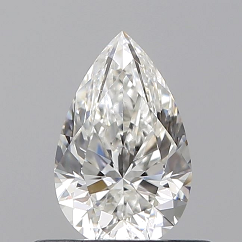 0.53 carat G-SI1 Natūralus Pear Deimantas (1)