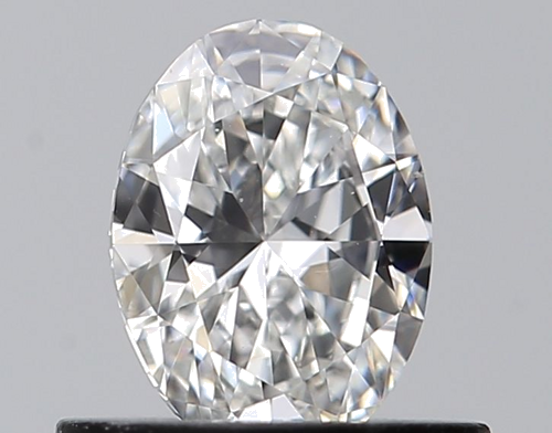 0.5 carat F-VVS2 Natūralus Oval Deimantas (1)