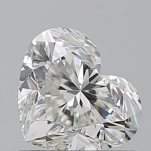 1.01 carat I-VVS2 Natūralus Heart Deimantas (1)