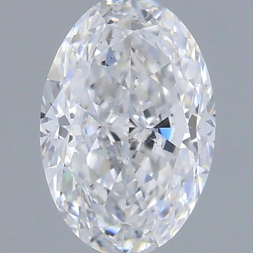 0.4 carat E-SI1 Natūralus Oval Deimantas (1)