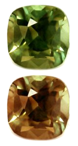 0.47 carat GREEN Cushion Alexandrite (1)