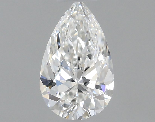 0.3 carat F-VS1 Natūralus Pear Deimantas (1)