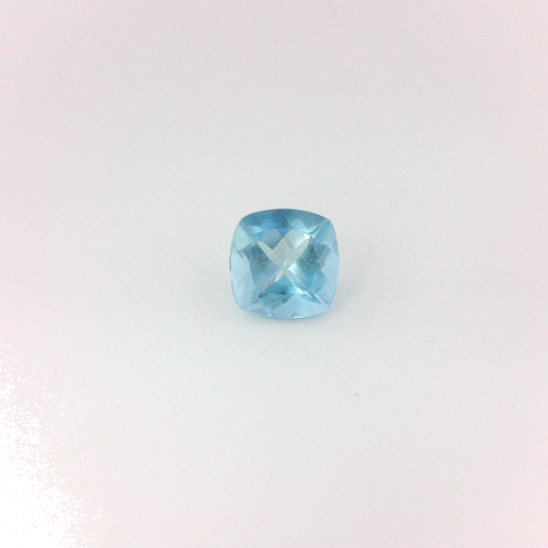0.48 carat BLUE Cushion Aquamarine (1)