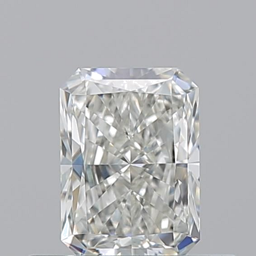 0.51 carat I-VVS1 Natūralus Radiant Deimantas (1)