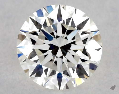 0.75 carat H-VVS1 Excellent cut Natūralus Round Deimantas (1)