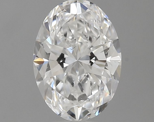 0.5 carat E-SI1 Natūralus Oval Deimantas (1)