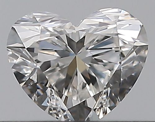 0.3 carat F-VVS1 Natūralus Heart Deimantas (1)