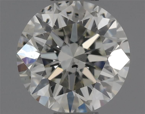 0.41 carat K-SI2 Very Good cut Natūralus Round Deimantas (1)