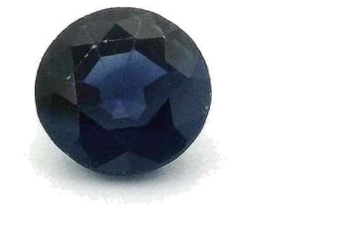 0.53 carat BLUE Round Safyras (1)