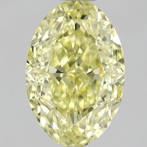 1.09 carat Fancy Yellow-IF Natūralus Oval Deimantas (1)